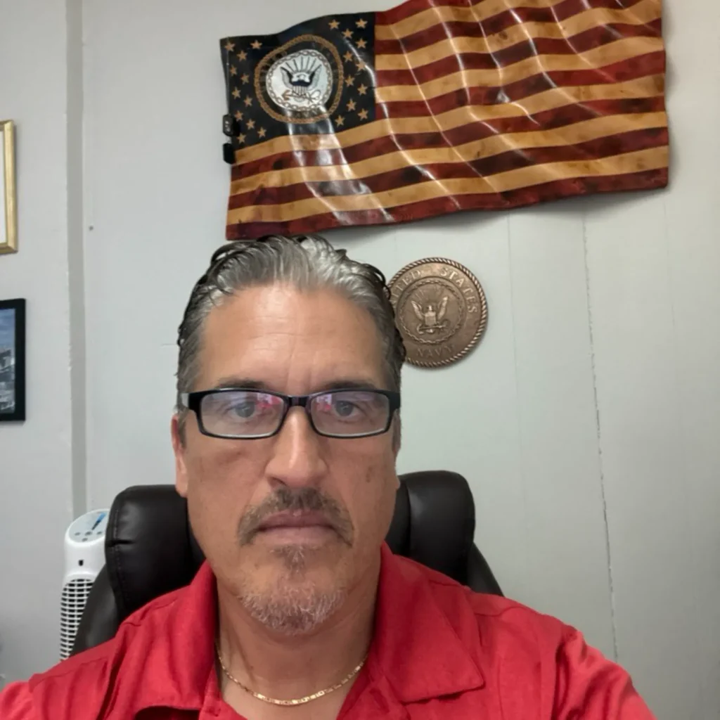 Mark Baertschi founder and owner of Veteran Owned Roofing